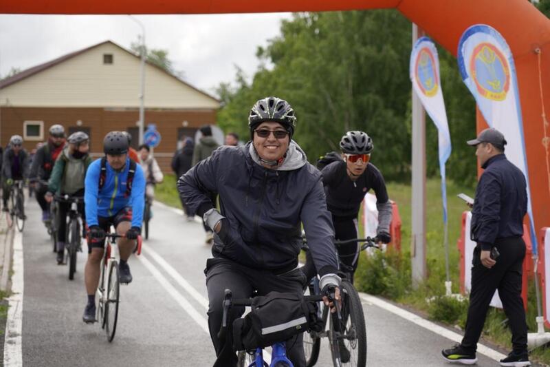 «Астана - город без наркотиков»: в столице прошел массовый велопробег