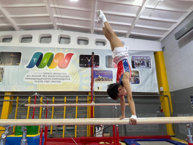 Городской чемпионат по спортивной гимнастике стартовал в Астане