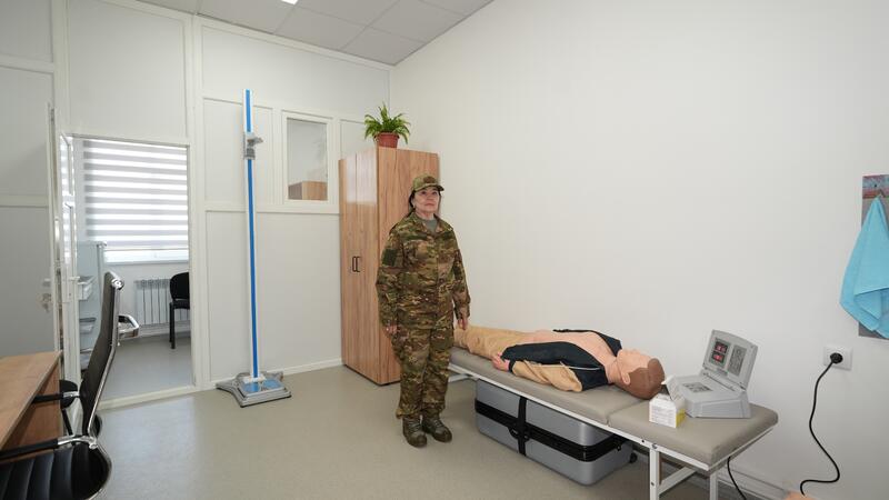 Впервые в истории независимости в посёлке Жайрем открыто универсальное спасательное подразделение