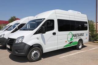 ТУРКЕСТАН: В МАКТАРАЛЕ ОБНОВЛЯЕТСЯ ОБЩЕСТВЕННЫЙ ТРАНСПОРТ