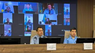 Глава Антикора Алматинской области встретился с полицейскими региона