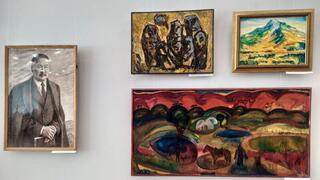 В музее изо работает вторая выставка из цикла «Союзу художников Караганды – 60»