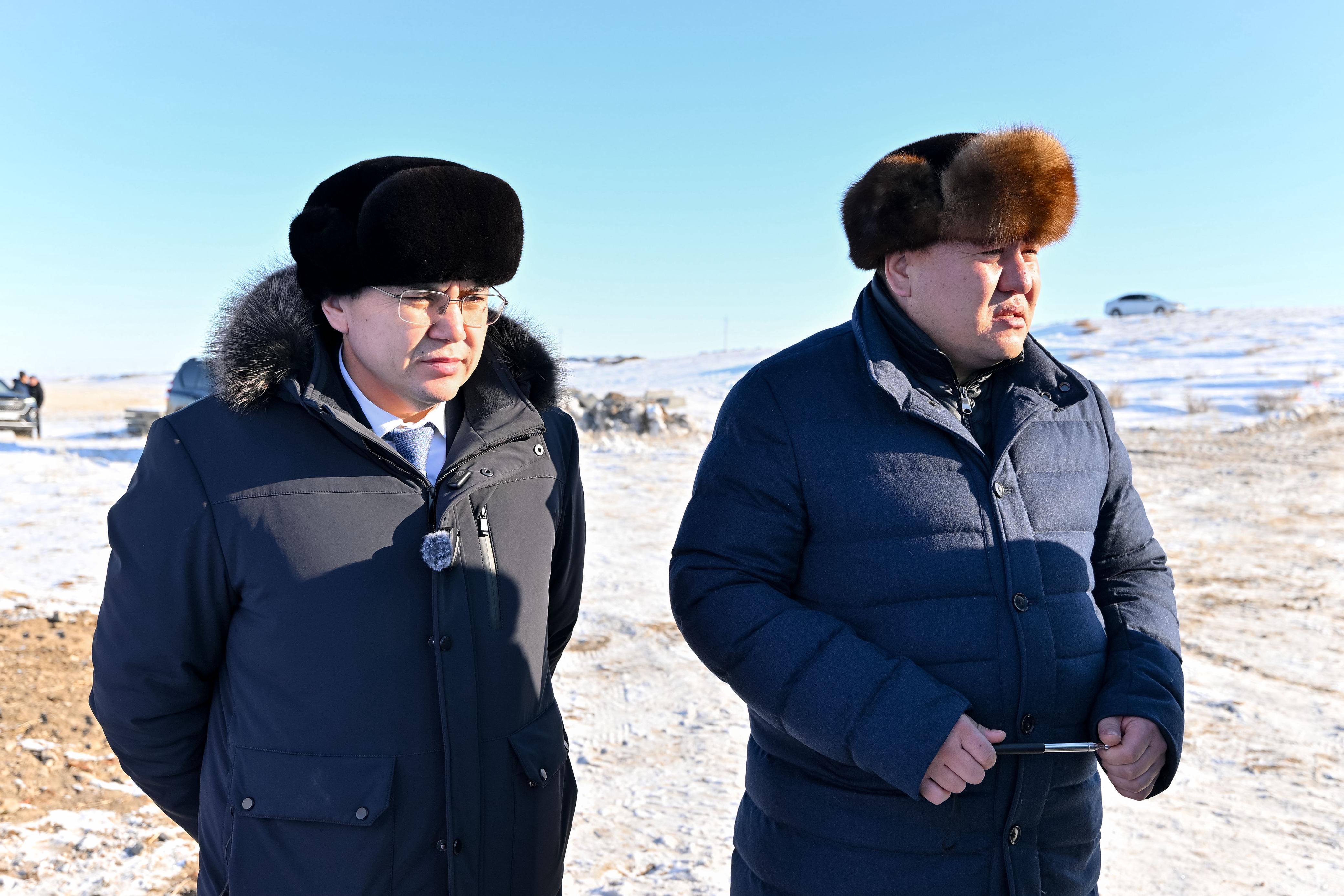 В селе Кенгирбай би Абайского района проводится реконструкция системы водопровода