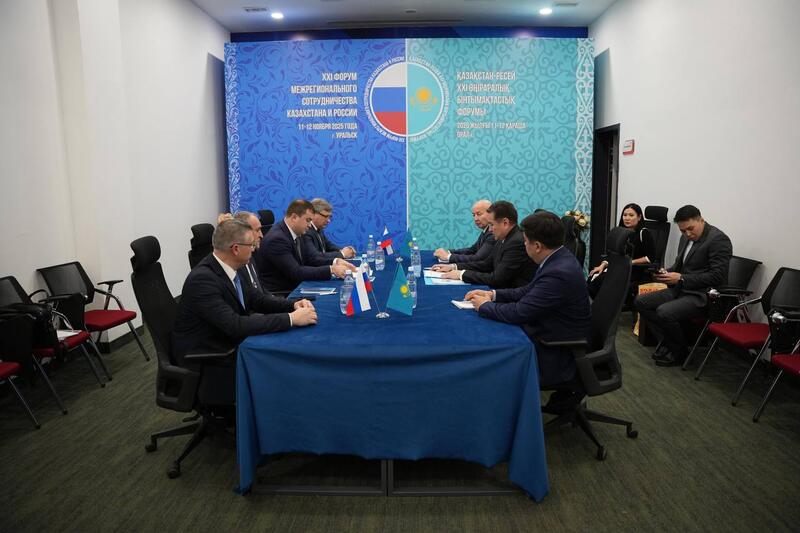 Восточно-Казахстанская и Омская области подписали меморандум о сотрудничестве