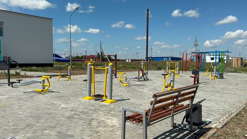В Жаксынском районе завершена реконструкция железнодорожного вокзала