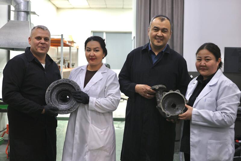 Satbayev University разработал технологию применения фибробетона в машиностроении