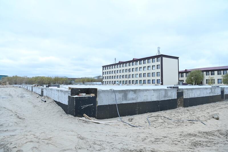 Ход строительства под контролем