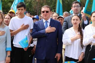 В Костанае состоялось торжественное мероприятие ко Дню государственных символов