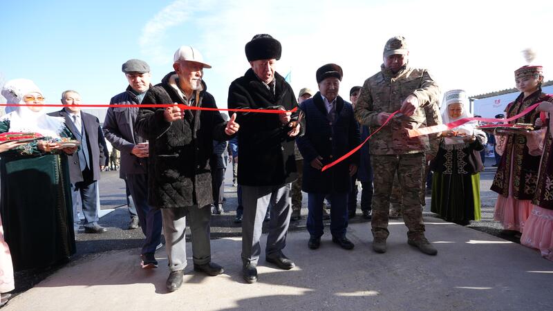 Глава МЧС дал старт работе первого в Казахстане универсального комплекса пожарных, медиков и полиции