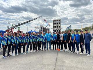 Сборные команды Казахстана в первой тройке по подъему «штурмовки»