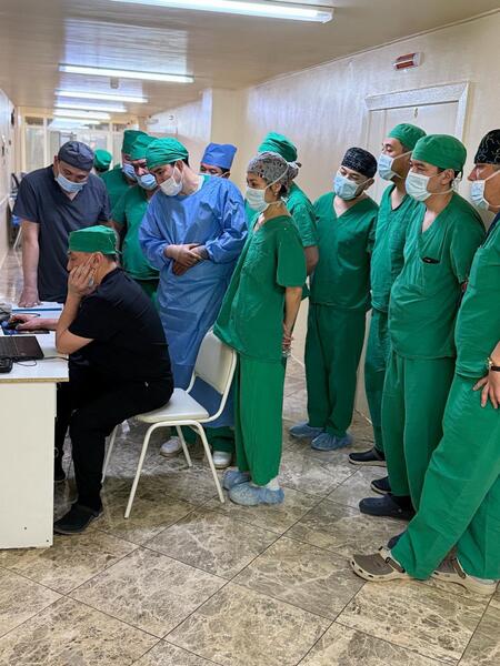 В ТУРКЕСТАНСКОЙ ОБЛАСТИ УСПЕШНО ПРОВЕДЕНА ОЧЕРЕДНАЯ ТРАНСПЛАНТАЦИЯ ПЕЧЕНИ