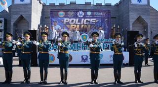 «Закон и порядок»: в Астане прошел массовый забег POLICE RUN-2026