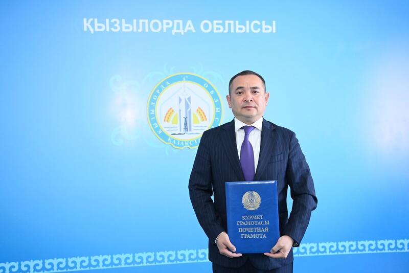 Коллеги проводили Руслана Кайракбаева на новую должность