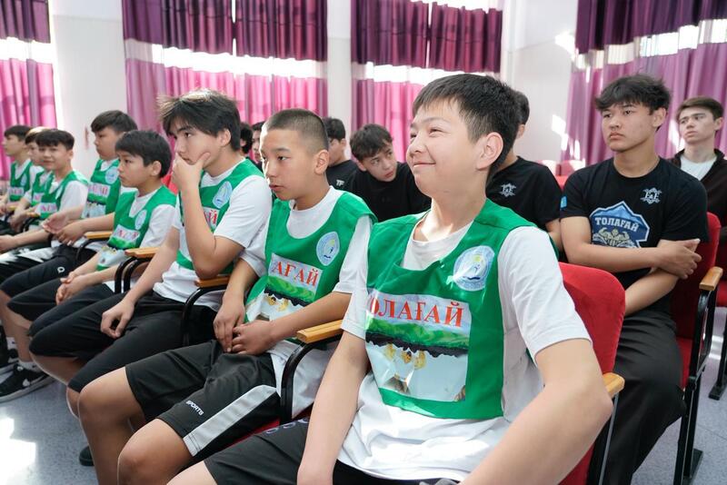 В Астане прошли национальные спортивные соревнования «Бала Толагай»
