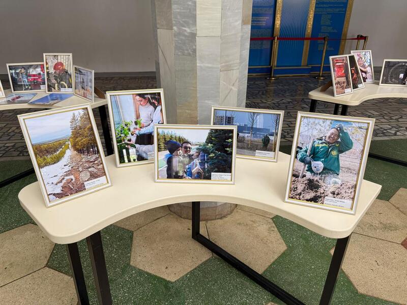 «Таза Қазақстан»: 180 работ участников конкурса «Шаттык-2025» представили на фотовыставке в Астане