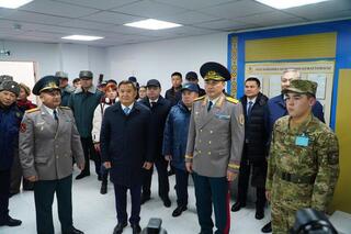 В преддверии Дня Республики в Кокшетау открылась новая казарма