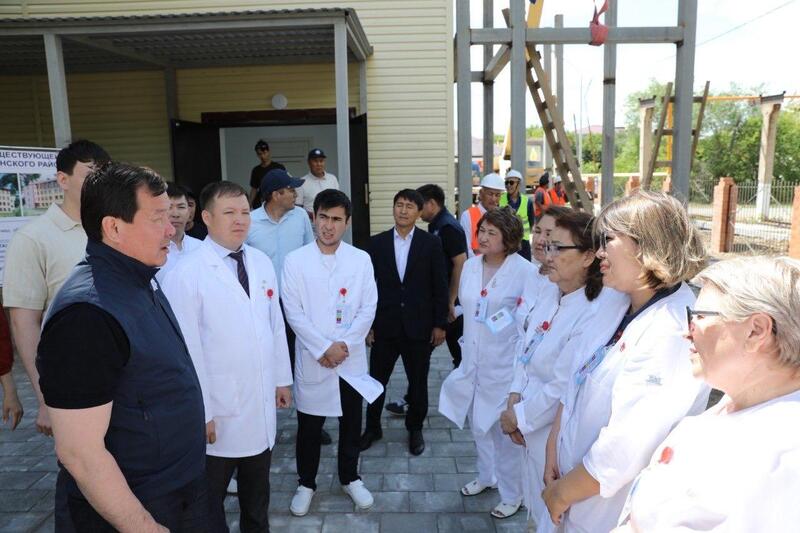 В Бадамше откроют современную пристройку к районной больнице