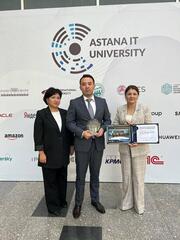 Проект «Цифровой двойник Алматинской области» занял 2-место в номинации «Лучший проект»