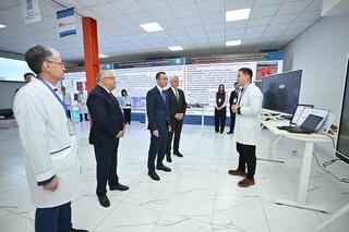 ПРЕДСЕДАТЕЛЬ СЕНАТА ОЗНАКОМИЛСЯ С НАУЧНЫМ ПОТЕНЦИАЛОМ BUKETOV UNIVERSITY