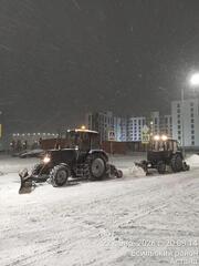 Более 1 600 единиц спецтехники задействовано в снегоуборочных работах в Астане