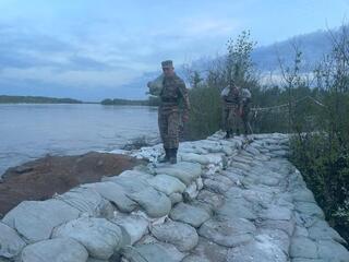 Паводковая ситуация в Западно-Казахстанской области