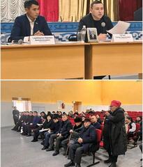 Аким города Балхаш встретился с жителями поселка Саяк