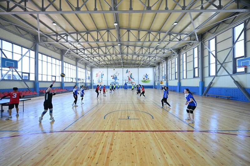 В селе Екпин открылся современный спортивный комплекс