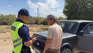 Полиция продолжает профилактические мероприятия в Туркестанской области