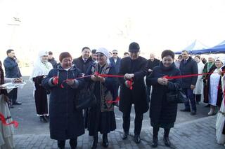 В селе Шиен Жамбылского района введены в эксплуатацию новые социальные объекты