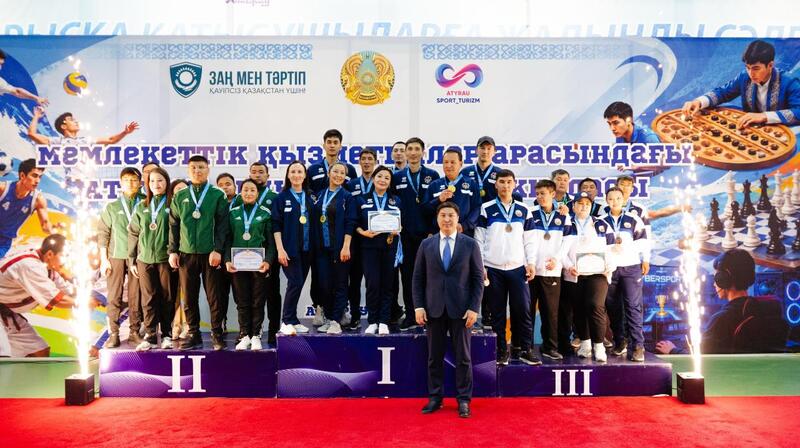 В АТЫРАУСКОЙ ОБЛАСТИ ПРОШЛА ОБЛАСТНАЯ СПАРТАКИАДА СРЕДИ ГОСУДАРСТВЕННЫХ СЛУЖАЩИХ