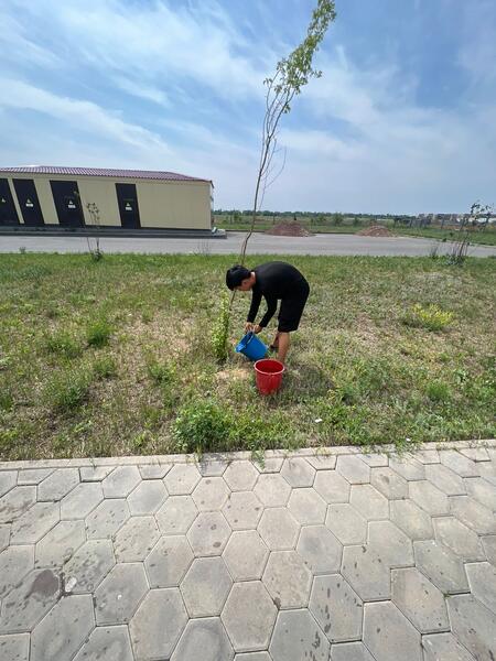 Воспитанники столичной спортшколы присоединились к масштабной экоакции «Таза Қазақстан»