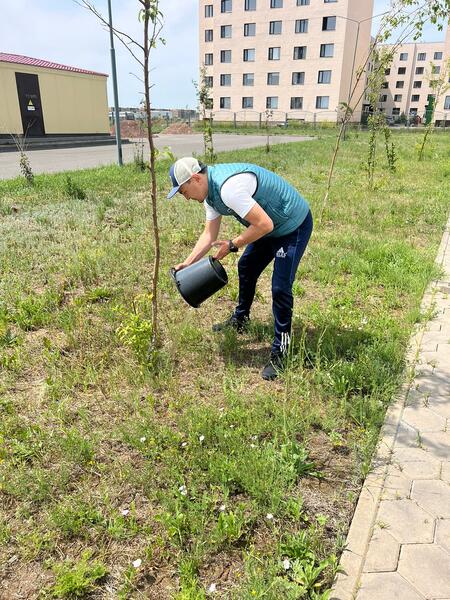 Воспитанники столичной спортшколы присоединились к масштабной экоакции «Таза Қазақстан»