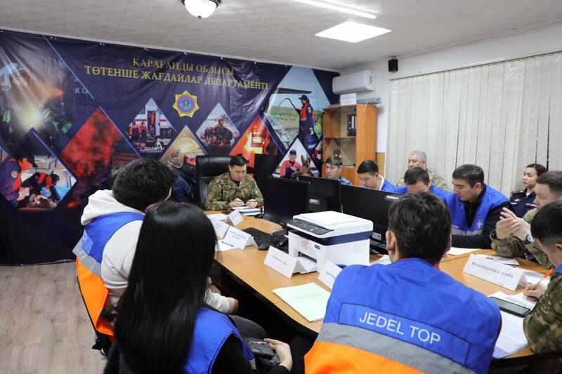 РКШУ «Көктем-2026»: в регионах страны отрабатывают готовность к паводкам