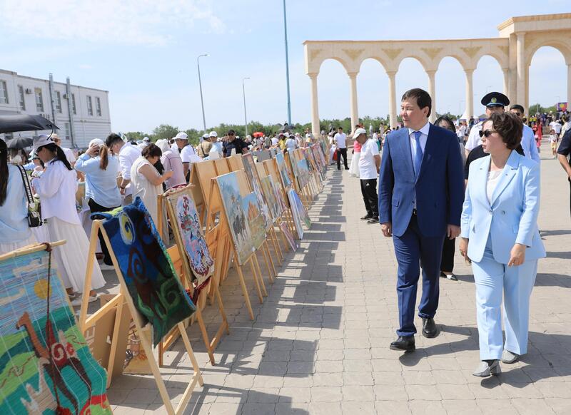 В Актобе ярко и масштабно прошло празднование Международного дня защиты детей.