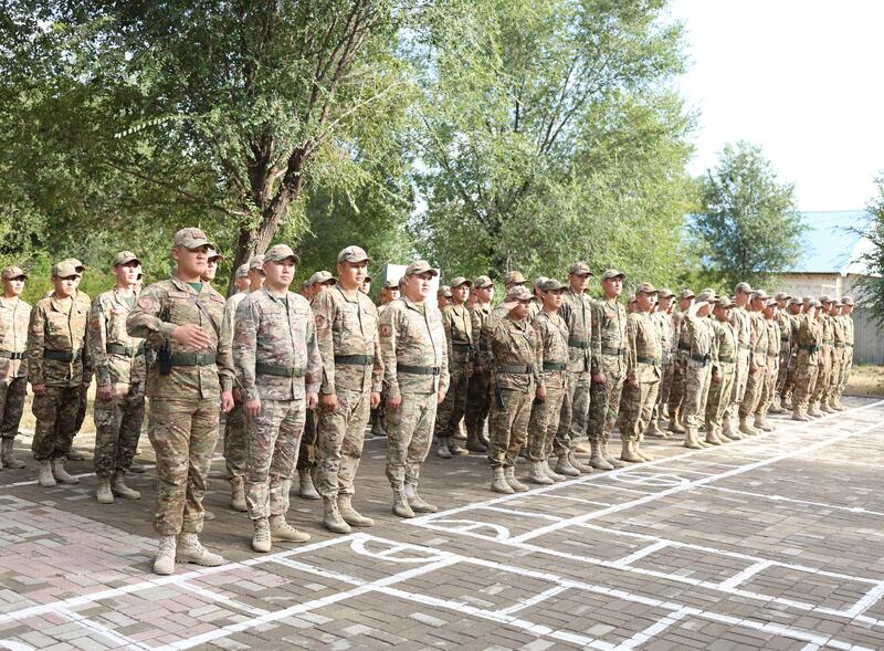 Глава МЧС ознакомился с работой воинской части в Актюбинской области