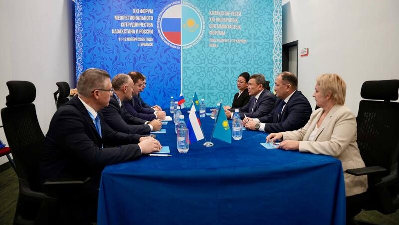 XXI Форум Казахстан–Россия: СКО и Омская область закрепили сотрудничество на 2025–2028 годы