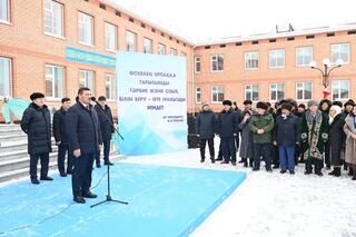 В Казалинском районе открылась новая школа
