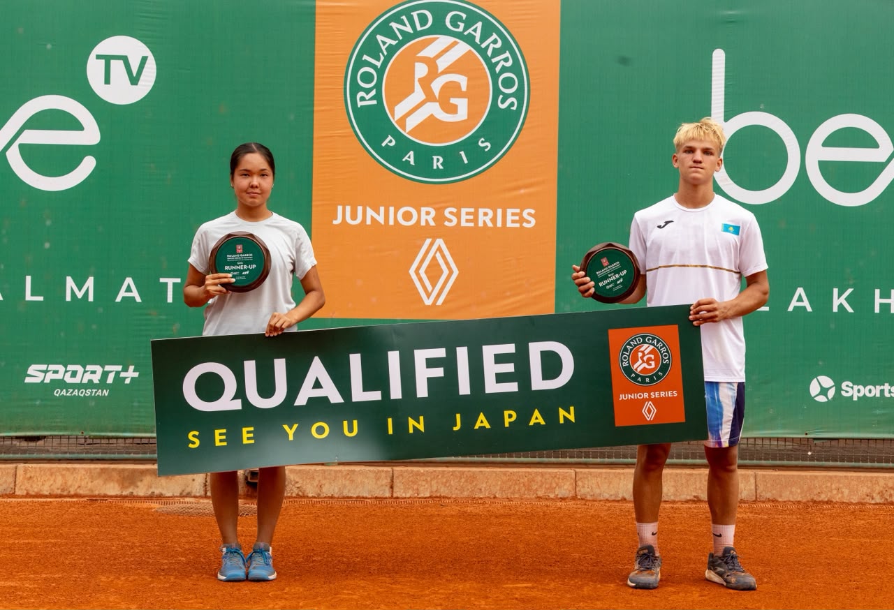 Казахстанцы заняли призовые места на прошедшем в Алматы турнире «Roland-Garros Junior Series by Renault – Qualifications West and Central Asia»