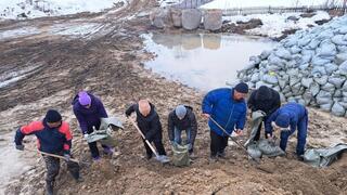 Оперативно ликвидирована угроза населённому пункту в СКО