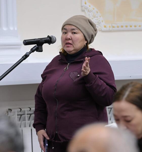 Аким Павлодарской области Асаин Байханов встретился с жителями Баянаульского района