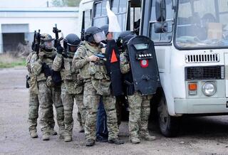 Антитеррористическое учение в Актюбинской области