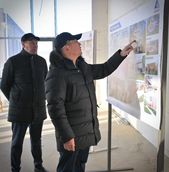 Аким Павлодарской области Асаин Байханов совершил рабочую поездку в Баянаульский район, где оценил ход реализации ключевых инфраструктурных, проектов