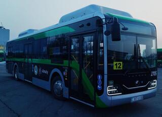 В Алматы обновили автобусы на маршруте до «Медеу»