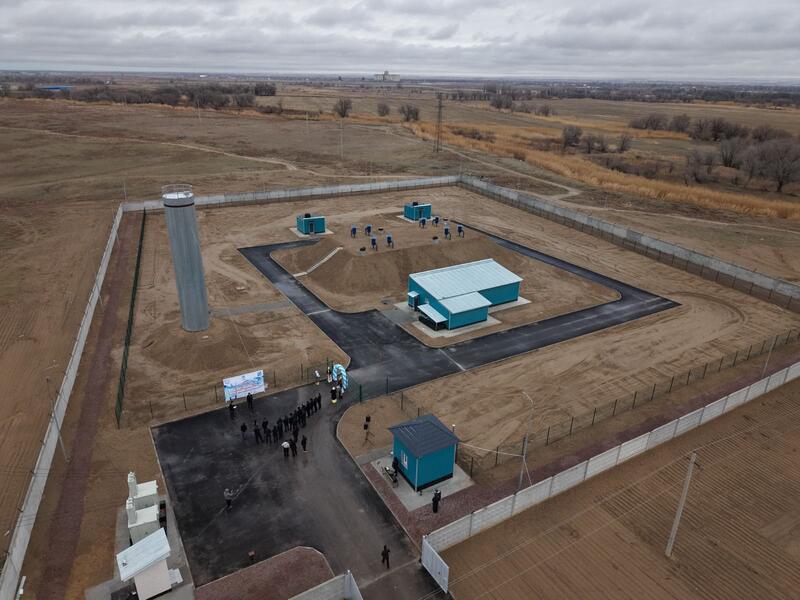 В Шу три микрорайона подключены к системе качественного питьевого водоснабжения