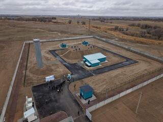 В Шу три микрорайона подключены к системе качественного питьевого водоснабжения