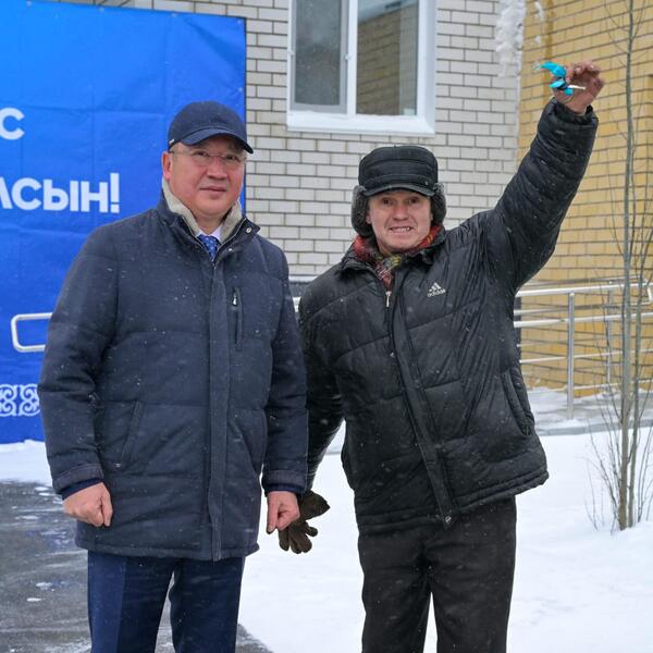 Аким области Асаин Байханов с рабочей поездкой посетил Щербактинский район