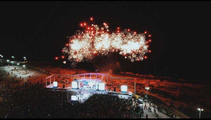 «Ақтауым-ару, әз мекен!»: на набережной Актау состоялся праздничный концерт, посвященный 60-летию города