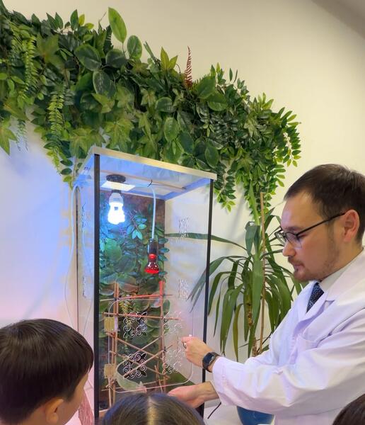 В столичной школе «Келешек мектебi» открылся кабинет «Живой природы»