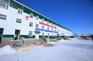 В Центральной районной больнице Аксуатского района проводится капитальный ремонт