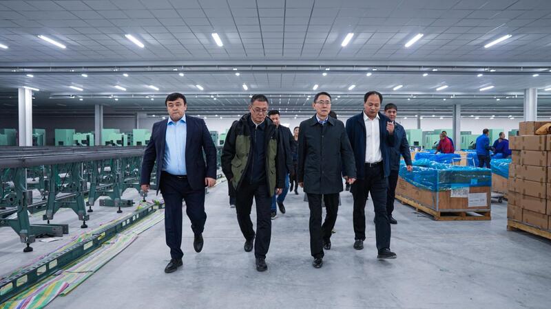 ТУРКЕСТАН: ПРЕДСТАВИТЕЛИ ИНОСТРАННЫХ КОМПАНИЙ ОЗНАКОМИЛИСЬ С РАБОТОЙ ПРОИЗВОДСТВЕННЫХ ПАРКОВ